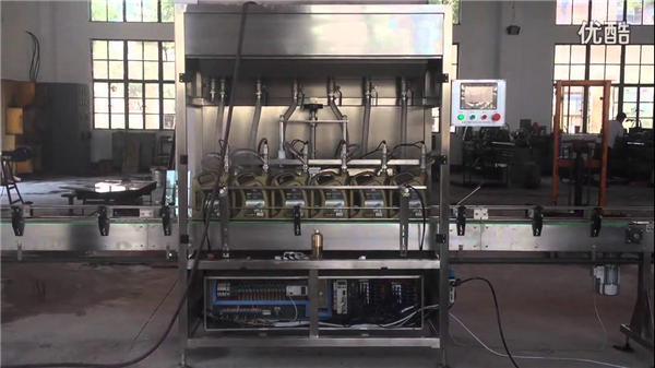 Màquina automàtica d'ompliment d'ampolles d'oli 1-5L de pistó