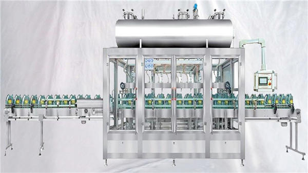 màquina de farciment rotativa de pesatge per a oli lubricants 