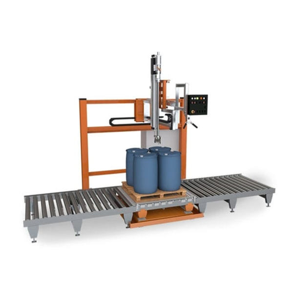 Màquina de farciment de líquids de tambor 200L