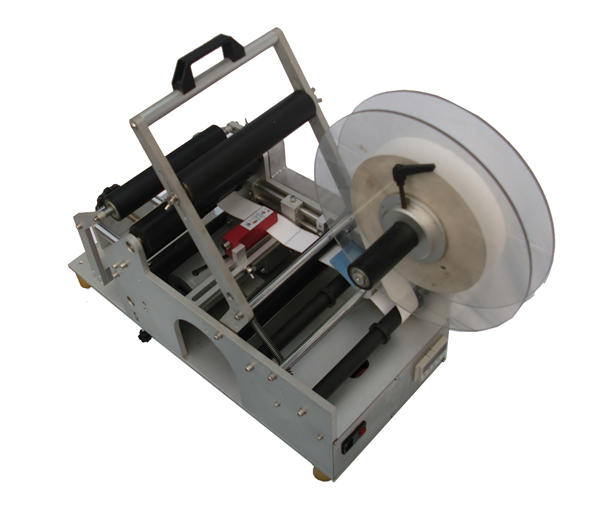 Màquina d'etiquetatge semiautomàtica d'ampolles de fàbrica